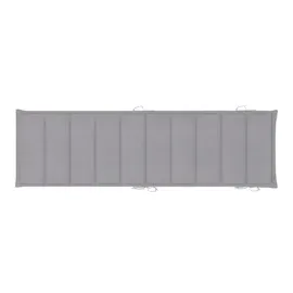 vidaXL Sonnenliegen 2 Stk. mit Auflagen Massivholz Akazie