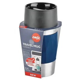 Emsa Travel Mug Compact dunkelblau 0,3 l