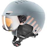 Uvex Rocket jr Visor 54-58 cm rhino-blush matt