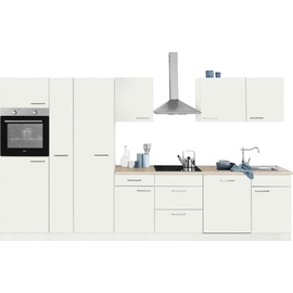 wiho Küchen Küchenzeile »Zell«, ohne E-Geräte, Breite 360 cm, weiß