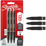 Sharpie Kugelschreiber Gelstifte Schwarz 0,7 mm 3 St.