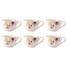 Villeroy & Boch Mariefleur Basic Espressoobertassen 6er Set bunt