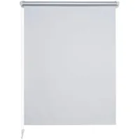 LIEDECO Seitenzugrollo verdunkelnd energiesparend ohne Bohren, weiß