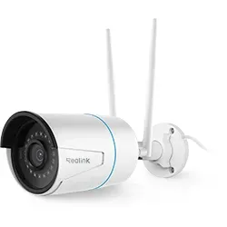 Reolink RLC-510WA – 5MP WLAN-IP-Kamera mit intelligenter Personen- und Fahrzeugerkennung Weiß