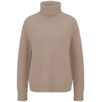 FYNCH-HATTON Rollkragenpullover FYNCH-HATTON, Damen, Gr. XXL, grau (grau taupe),