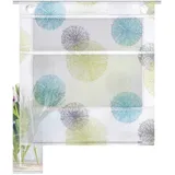 Home fashion MAGNETROLLO BAMBUSOPTIK Rawlins, BLAU GRÜN, 130 X 60 cm