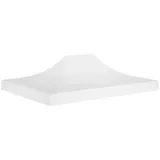 vidaXL Partyzelt-Dach 4,5x3 m Weiß 270 g/m2