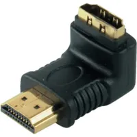 ShiverPeaks S/CONN maximum connectivity Adapter, HDMI-Stecker auf HDMI-Kupplung, Winkelausführung,