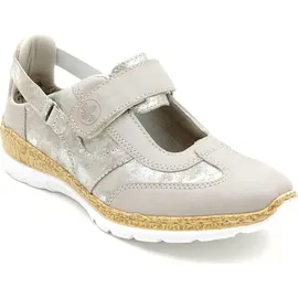 Rieker Slipper Damen Weite E Silber 38