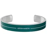 Aston Martin Armreif Edelstahl Emaille Grün MJITF5BM1 Größe 65x50mm