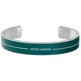 Aston Martin Armreif Edelstahl Emaille Grün MJITF5BM1 Größe 65x50mm