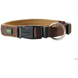 Hunter Vario Plus Halsband braun/karamell 2,5 cm
