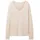Tom Tailor Basic Pullover Mit V-ausschnitt Desert Sand Melange L