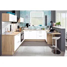 OPTIFIT Arbeitsplatte Mats 50 x 2,8 x 60 cm Eichefarben