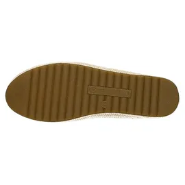 Tom Tailor Leinen Slipper Herren Weiß 39