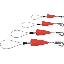 Runpotec GmbH RUNPOTEC Kabelziehschlaufe RUNPOFIX 4-tlg.m.Schutzkappe u.Hak.4er Set