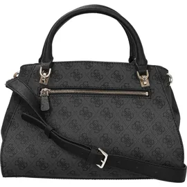 GUESS Noelle Girlfriend Satchel Coal Logo - Einheitsgröße