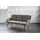 KAWOLA Sitzbank PIRI Velvet Taupe 180 x 84 x 64 cm
