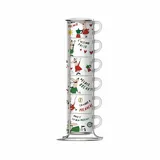 Bialetti Espressotasse 0,09 l Bunt 7 St.