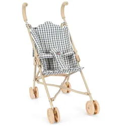 Konges Sløjd - Cheeky Puppen Kinderwagen, blue check