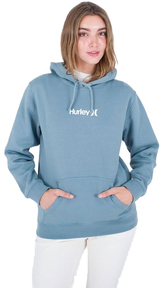 Hurley Damen One & Only Pullover Sweater, Blau-Smoke Blue, XS