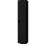 Jan Nowak ALEX Aktenschrank 220 x 45 x 40 cm Schwarz