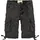 Alpha Industries Jet Cargo Shorts Greyblack 34