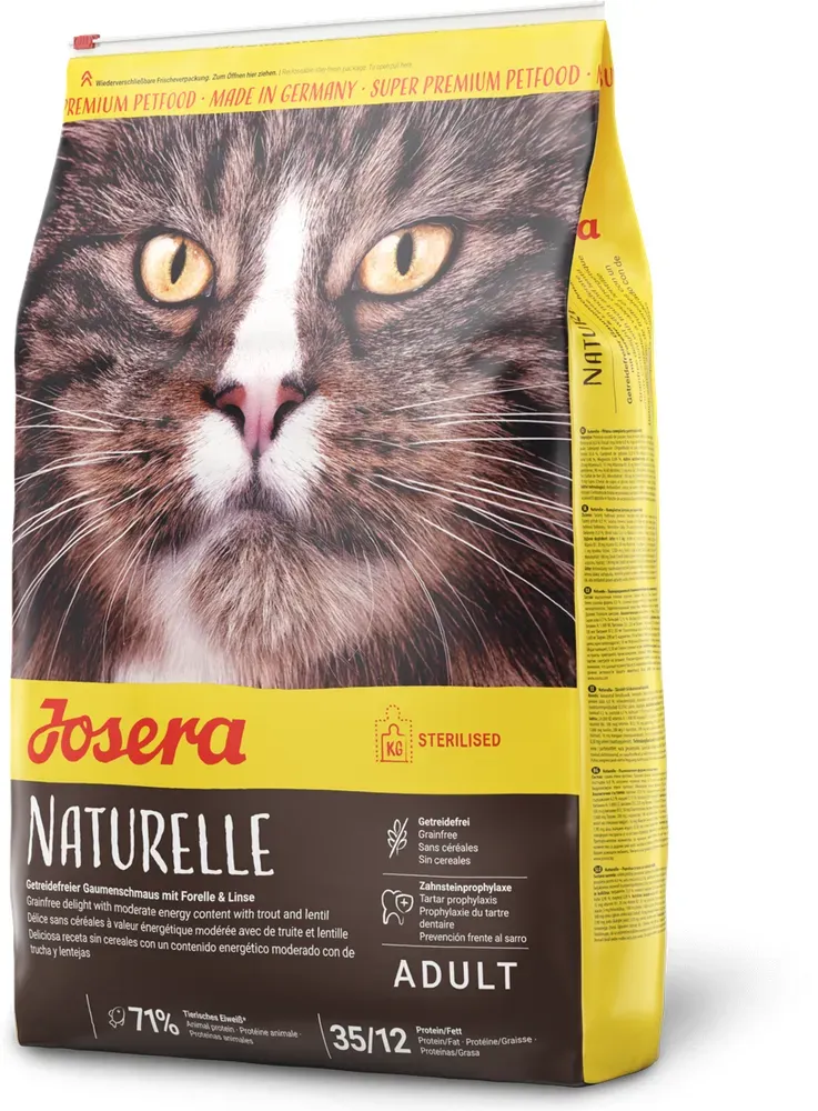 JOSERA Naturelle 10kg + JOSERA Naturelle 400g -2% biliger