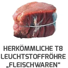 dotlux LED-Röhre LUMENPLUS 97cm 12W Fleischfarbe gefrostet - 1731-1