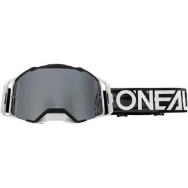 O'Neal B-33 Goggle/Schutzbrille Ictus Schwarz/Weiß - Grau