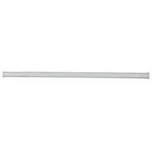 KLEINE WOLKE Federstange für Duschvorhang 75 - 125 cm / Ø 2,1 cm / weiß