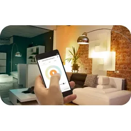Spectrum SMART LED Leuchtmittel Reflektor weiß 10W GU10 CCT 3000-5800K 30° kompatibel mit App, Google Assistant, Alexa und Tuya, dimmbar