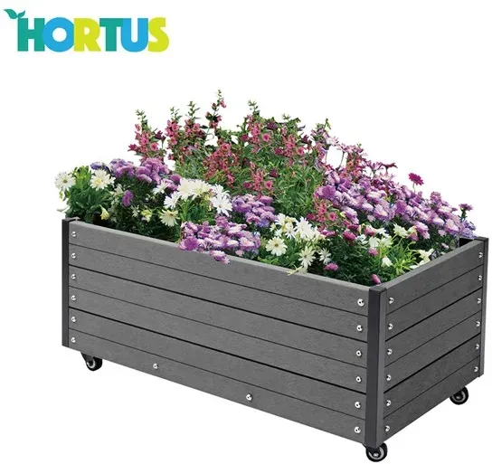 Raised garden bed WPC 36 x 50 x 90 cm