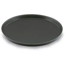 Lacor Pizzablech Aluminium, 36 cm, antihaftbeschichtet, schwarz