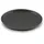 Lacor Pizzablech Aluminium, 36 cm, antihaftbeschichtet, schwarz