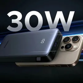 OEM Powerbank 10000mah Usb-a Usb-c Nexode 30w - Grau
