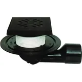 Hutterer & Lechner HL Hutterer & Lechner HL81G Balk.- u. Terr.abl. DN50/75 drehb. m. frosts. GK. 150x150mm/137x137mm Guss, 1 Stk.