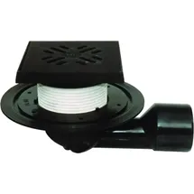 Hutterer & Lechner HL Hutterer & Lechner HL81G Balk.- u. Terr.abl. DN50/75 drehb. m. frosts. GK. 150x150mm/137x137mm Guss, 1 Stk.