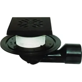 Hutterer & Lechner HL Hutterer & Lechner HL81G Balk.- u. Terr.abl. DN50/75 drehb. m. frosts. GK. 150x150mm/137x137mm Guss, 1 Stk.
