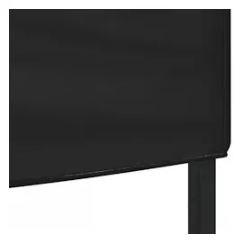 vidaXL Partyzelt Faltbar Schwarz 3x6 m