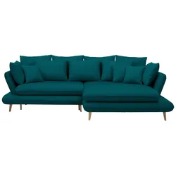 Ecksofa Monte Petrol
