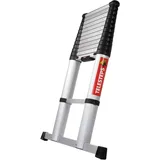 Telesteps Teleskopleiter mit Quertraverse von I ECO Line I Mit Air-Damping-System I Anti-Rutschprofil für den sicheren Halt I EN 131 I 72430-682