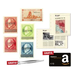 Kollektion: Saargebiet 1920-1935 - Startlieferung: "5 Original-Briefmarken"