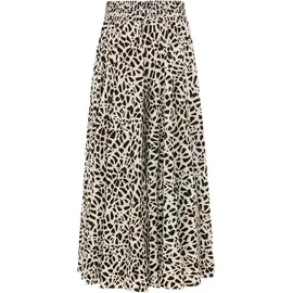 LASCANA Hosenrock Damen Schwarz/Weiß Bedruckt 34