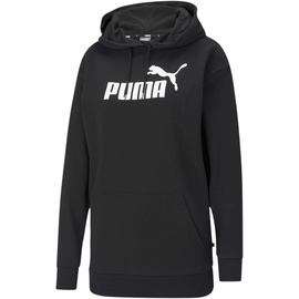 Puma Damen Pullover ESS Elongated Logo Hoodie TR, Black, XS,