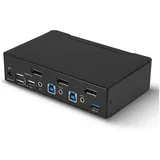 Lindy KVM-/Audio-/USB-Switch - 2 x KVM/Audio/USB