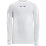 Craft Pro Control Compression Long Sleeve JR white (900000) 134/140