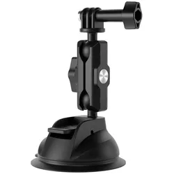 Telesin Verstellbarer Saugnapf für GoPro & Smartphone aus Kunststoff