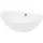 ECD Germany LuxeBath Aufsatzwaschbecken oval 59 x 39 x 20 cm
