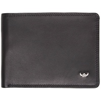 Golden Head Polo RFID Protect Billfold Coin Wallet Black